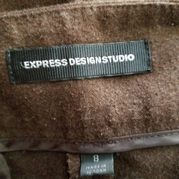 Express Studio Brown Gaucho Sailor Pants - Picture 4 of 7